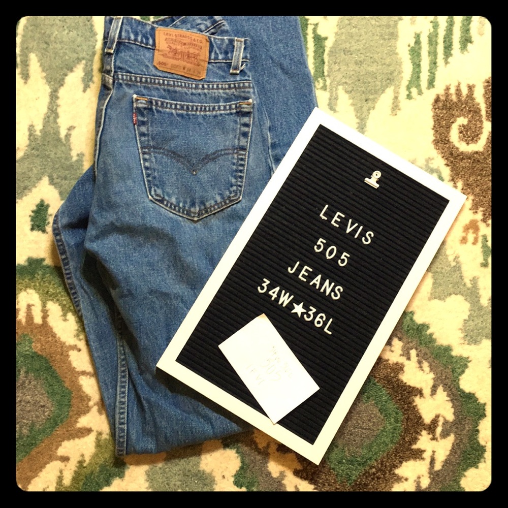 Levi’s 505 34x36